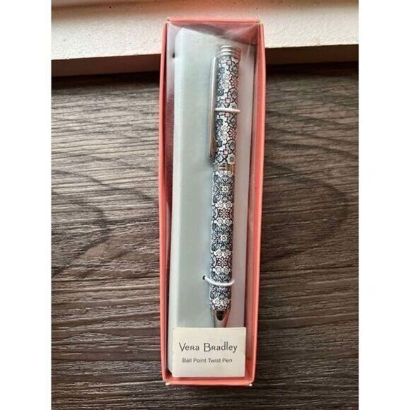 Vera Bradley Lisbon Medallion Ball‎ Point Pen NWT - Picture 1 of 3